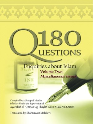 cover image of 180 Questions- Enquires about Islam
